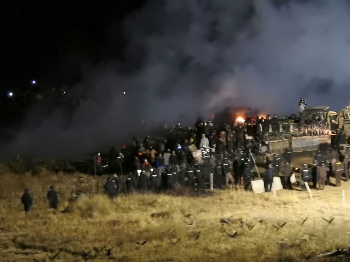 Oil Pipeline Protest
